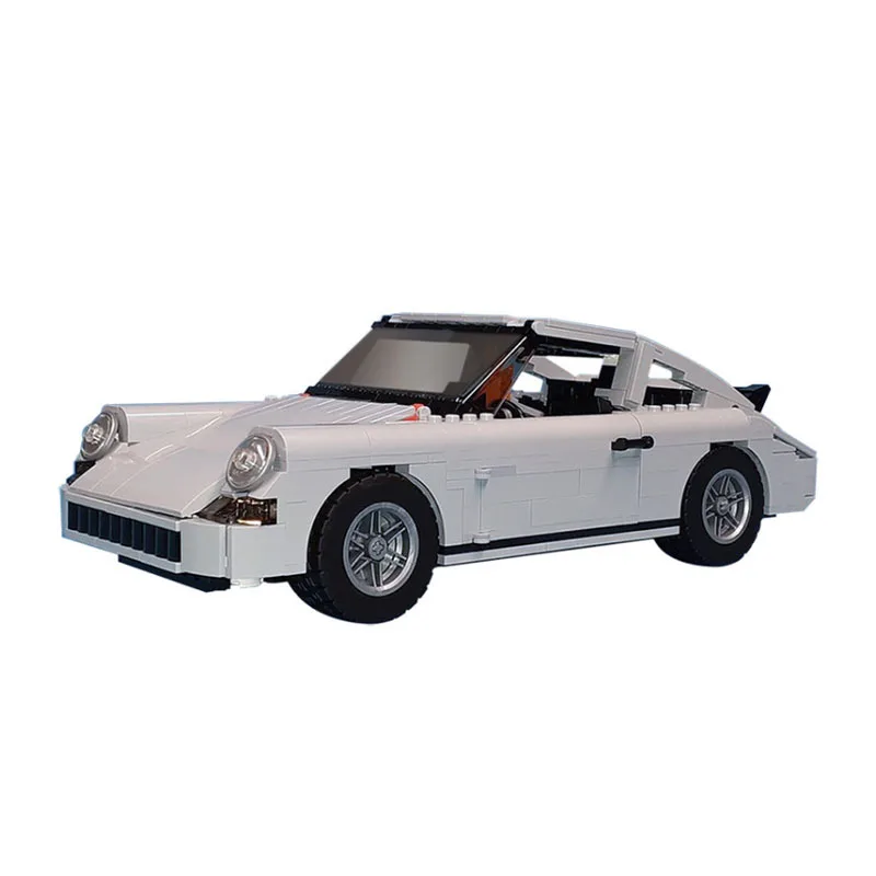 

MOC Porscheed 911 Speed Champions Grey Sports Cars Building Blocks Bricks Set Kids Toys Gifts For Boys And Girls