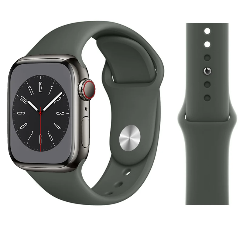 ตัวเลือกสินค้า สายซิลิโคนสุดเก๋สำหรับ Apple Watch ใส่สบายไม่ร้อน