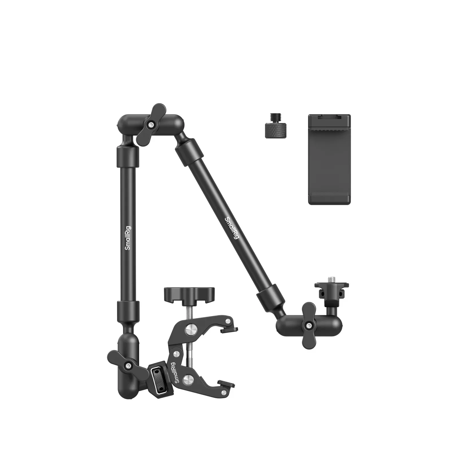 Smallrig 데스크탑 촬영 매직 암, 게 클램프 키트 포함, 조정 가능한 매직 암, 데스크탑 사진 키트 4766