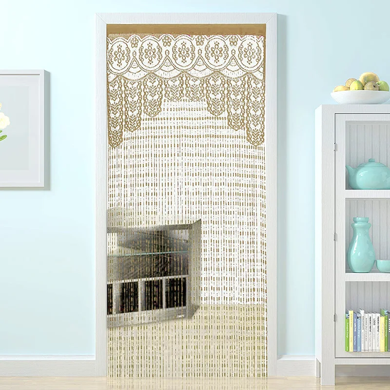 

1PC New Tassel Door Curtain Window Divider Line Partition Home Decoration Bedroom Bathroom Kitchen Creative High Quality Modern