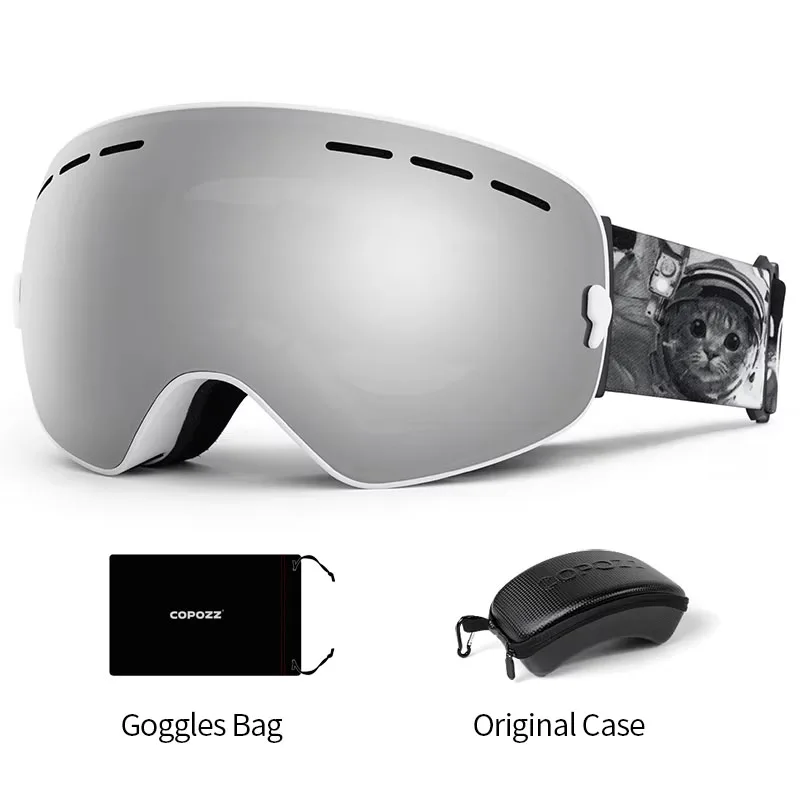 COPOZZ Professional Anti-Fog UV400 Ski & Snowboard Goggles