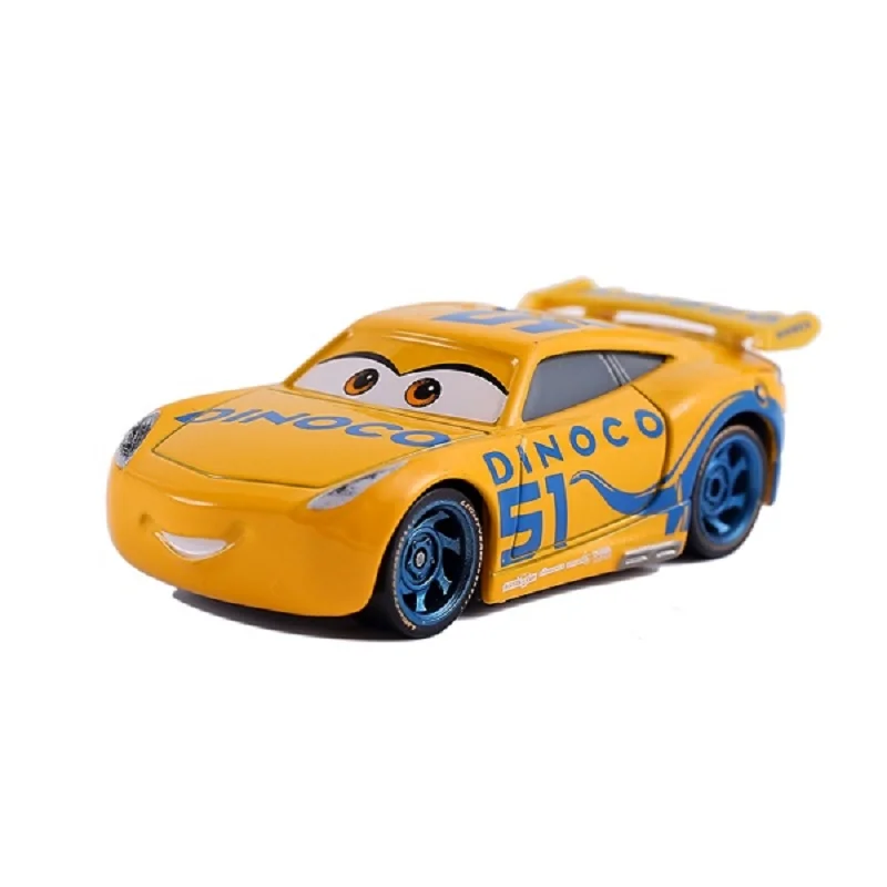 diecast models Disney Pixar Lightning McQueen Racing Series Jackson Storm Cruz Smokey 1:55 Diecast Metal Alloy Vehicle Toys Boy Birthday Gift diecast model cars