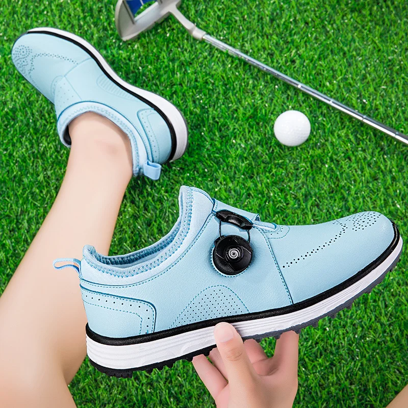 New Fashion Unisex Golf Shoes Non-slip Golf Training Shoes 36-47 Comfortable Breathable Golf Shoes for Men Spikeless Golf Shoes