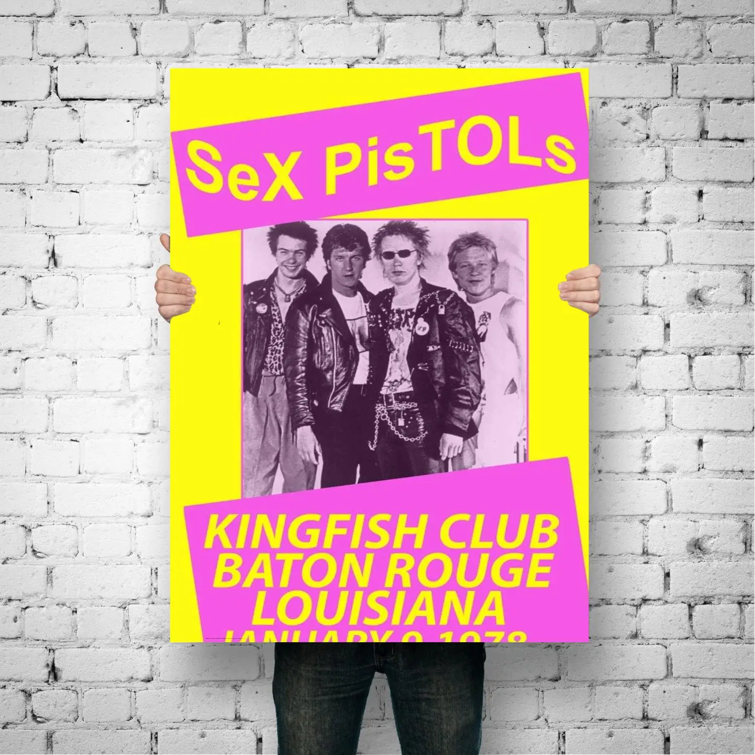 Sex Pistols Rock Band Canvas Posters 24X36 Decoratie Art Poster Wall Art Gepersonaliseerde Gift Moderne Familie Slaapkamer Decor _ foto