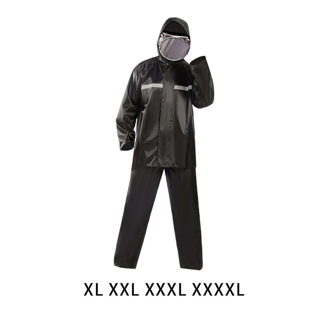 Raincoat Rain Pants Suit Thick Waterproof Motorcycle Rain Jacket