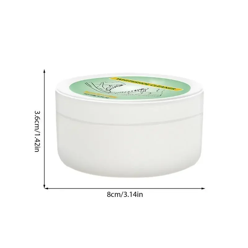 120g White Shoe Cleaning Cream Stain Removal Cream for White Shoe Household Cleaning Supplies Care Tool