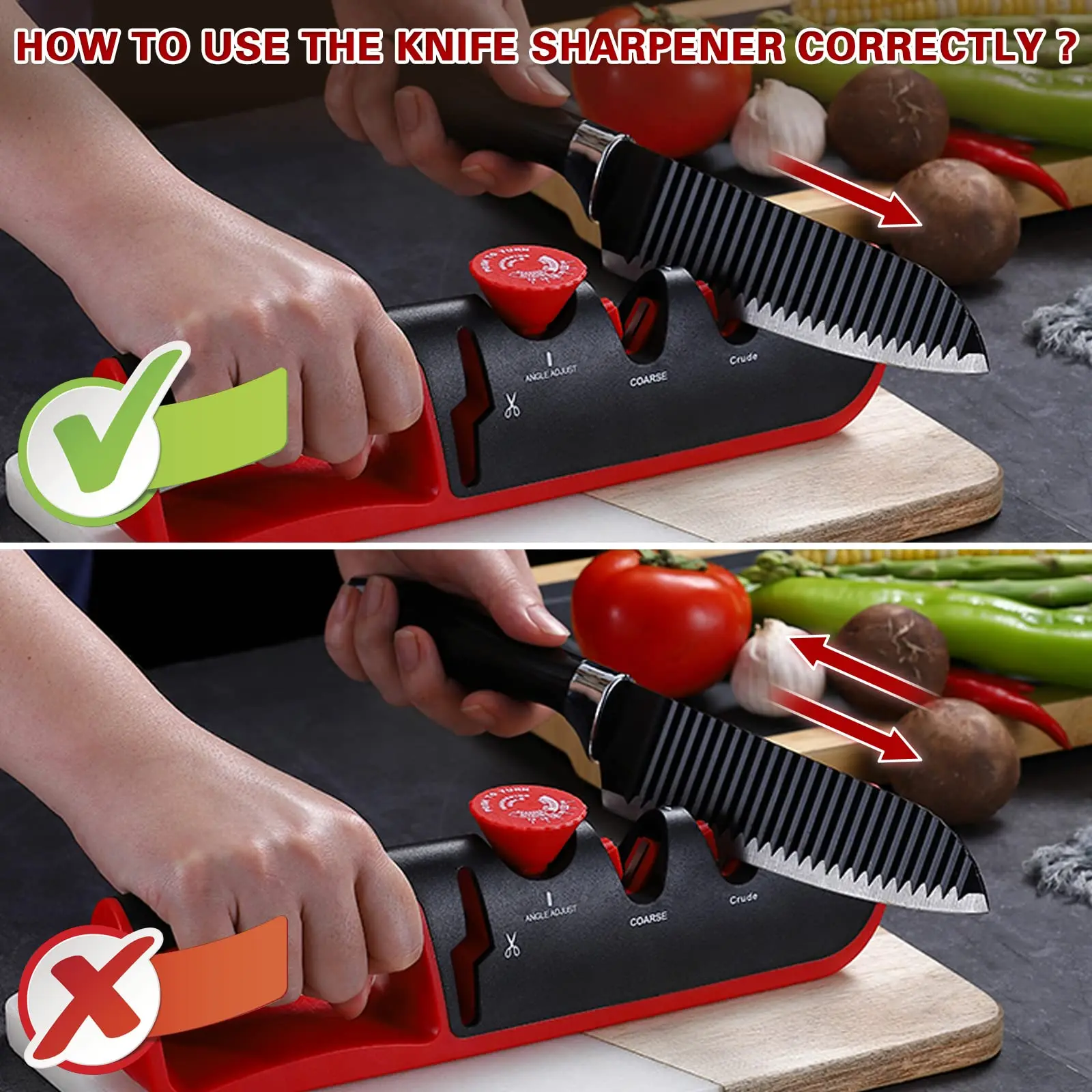 Knife Sharpener 5 In 1 Adjustable Angle Home Multifunctional Fast Sharpener  Kitchen Professional Scissor Sharpening Tool - AliExpress
