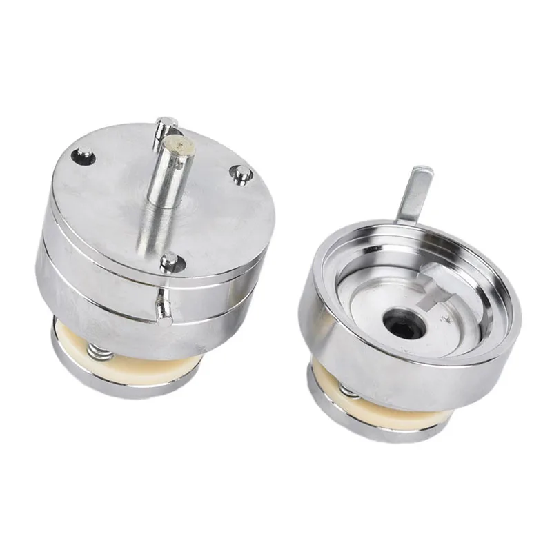 Round Badge Button Die Mold， Metal Round Bottom Mold for Button Badge Press Machine Mold 25/32/37/44/50/56/58/75MM