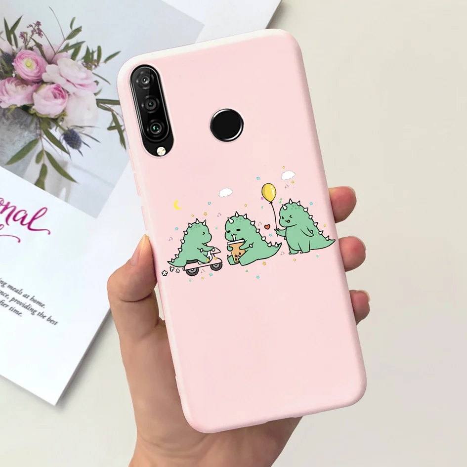 Floral Space Pattern Soft Silicone Phone Case