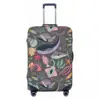Marine Life Suitcase Cover Fish Turtle Star Pattern Vacation Cruise Trip Practical Luggage Accesories Protector 2