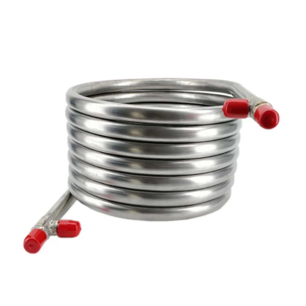 Kegland-ステンレス鋼カウンターフローチラー,熱交換器,自家醸造用