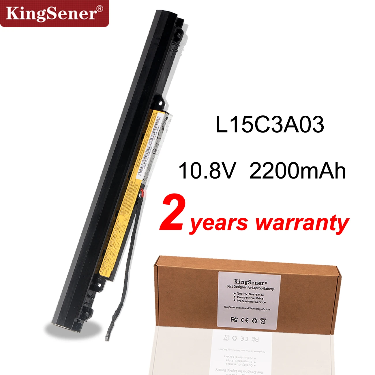 Kingsener-bateria do Portátil para Lenovo Ideapad L15l3a03 L15c3a03 10.8v 2200mah 11014ast 110-14ibr 110-15acl 110-15ast 110-15ibr