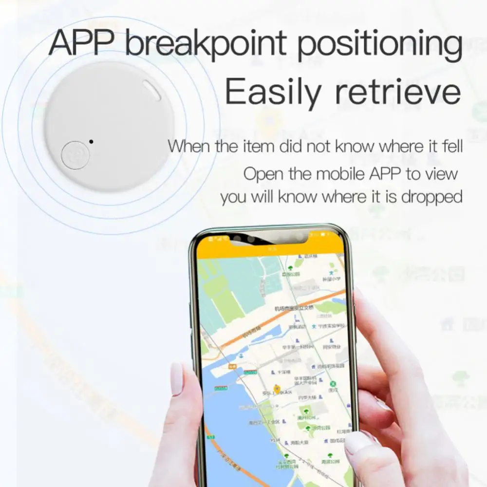 Locator Round Portable Smart Tracker For Ios Android Finder Tracking And Positioning Y02 Smart Finder Two-way Search Locator