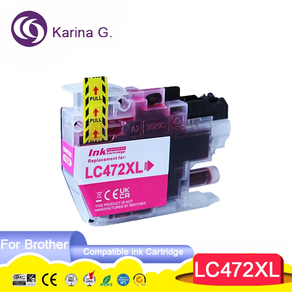 High Capacity LC472XL LC472 Premium Color Compatible Printer Ink Cartridge for