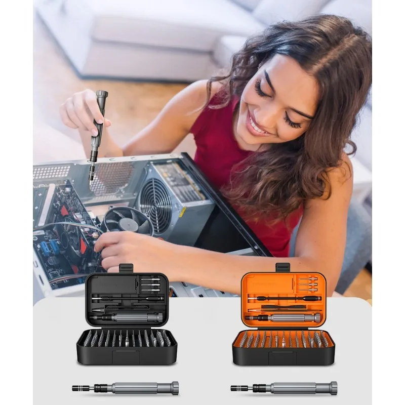 130 in 1 Precision Screwdriver Set Portable Hand Tool Kits Magnetic Bits Mine Small for Xiaomi Mobile Cell Phone PC Watch Repair