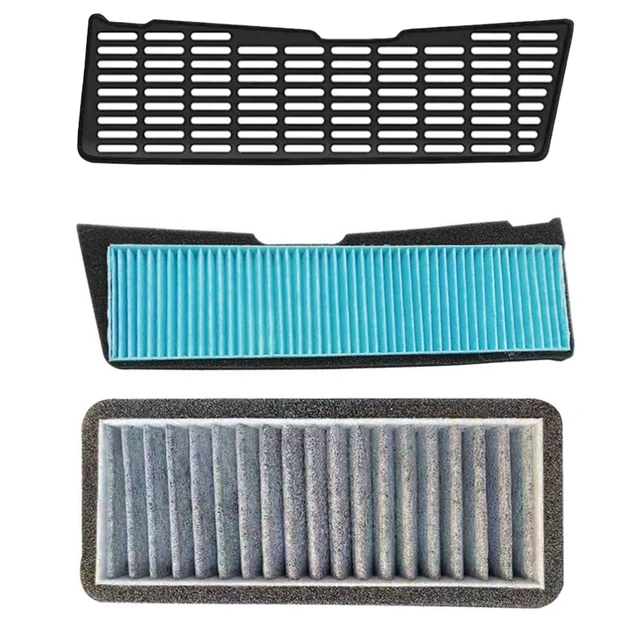 A/C Vent Abdeckung für Tesla Modell 3 Klimaanlage Intake Motor Zimmer  Schutzhülle Filter Bildschirm Air Intake grille Abdeckung - AliExpress