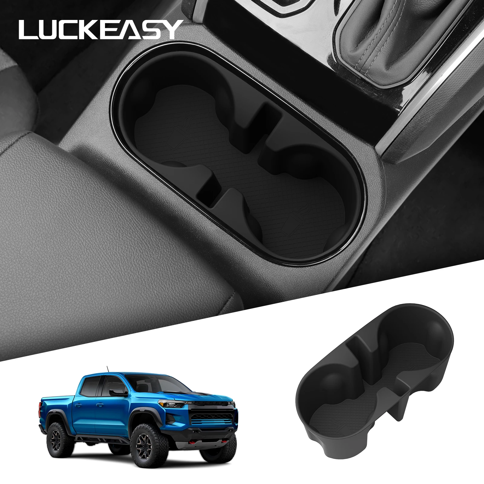 Chevy Chevrolet Colorado 2023-2025 중앙 콘솔 워터 컵 홀더 음..