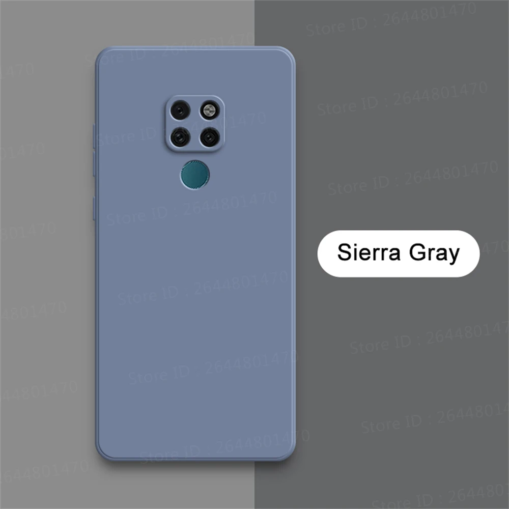Elegant Soft Candy Silicone Phone Case - Stylish Square Design
