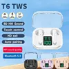 T6 TWS Bluetooth Earphones 5.3 Wireless Bluetooth Headset Noise Cancelling Headset With Microphone Headphones For iPhone Xiaomi 1