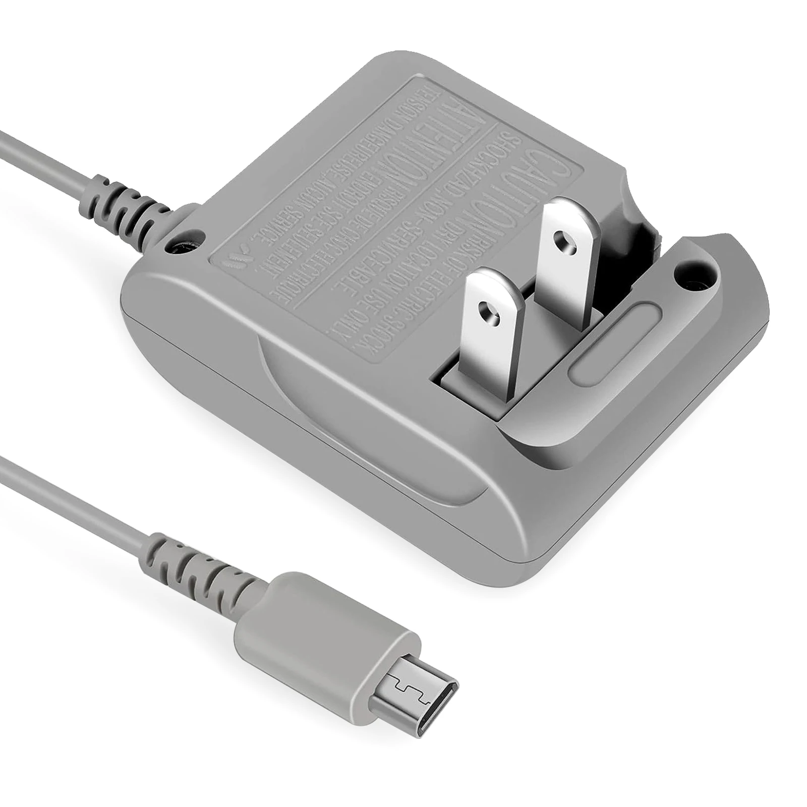 For Ndsl Charger, AC Power Supply Adapter Compatible with Nintendo Ndsl, Travel Wall Plug Adapter 4.8ft Cable(100-240v)