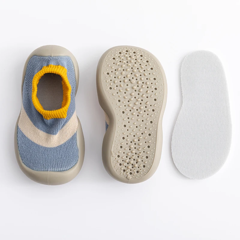 New Spring Autumn Infant Toddler First Walker Baby Girls Boys Non-Skid Animals Sock Shoes Cotton Lightweight Slip-on Sneakers 2