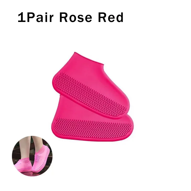Waterproof Non-slip Silicone Shoe Covers for Rain and Outdoor Activities