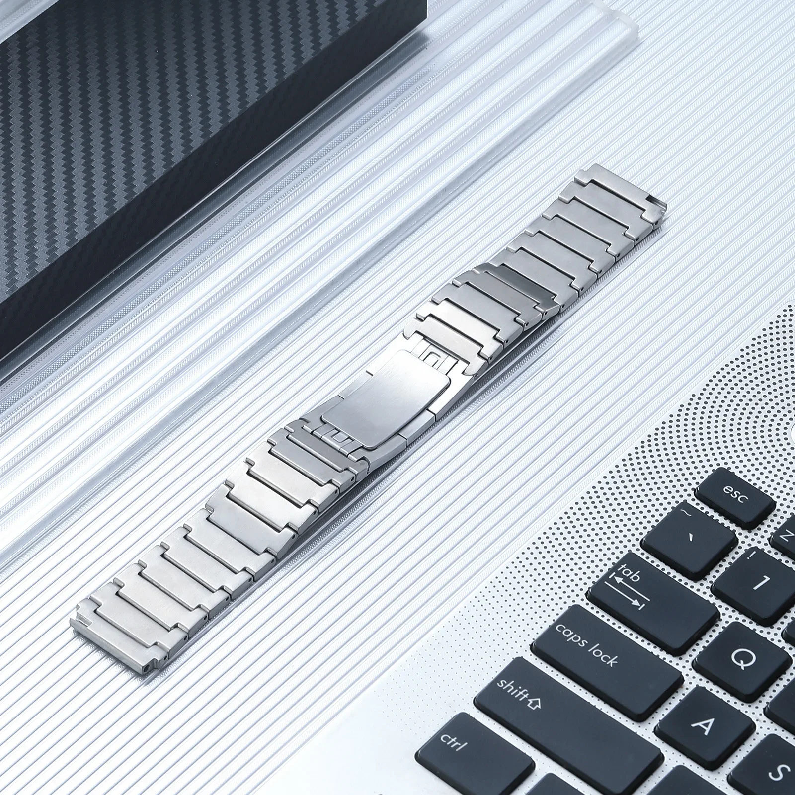 Stainless Steel 22mm Metal Bracelet Link Band