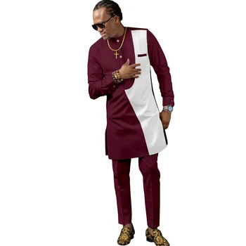 Ahmed Long Sleeve Dashiki Outfit