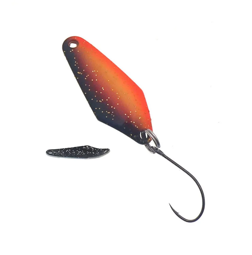 Cuiller à Lancer H2 Tackle 5/8 Oz – Motif Truite – Métal Lisse – Fabriquée USA