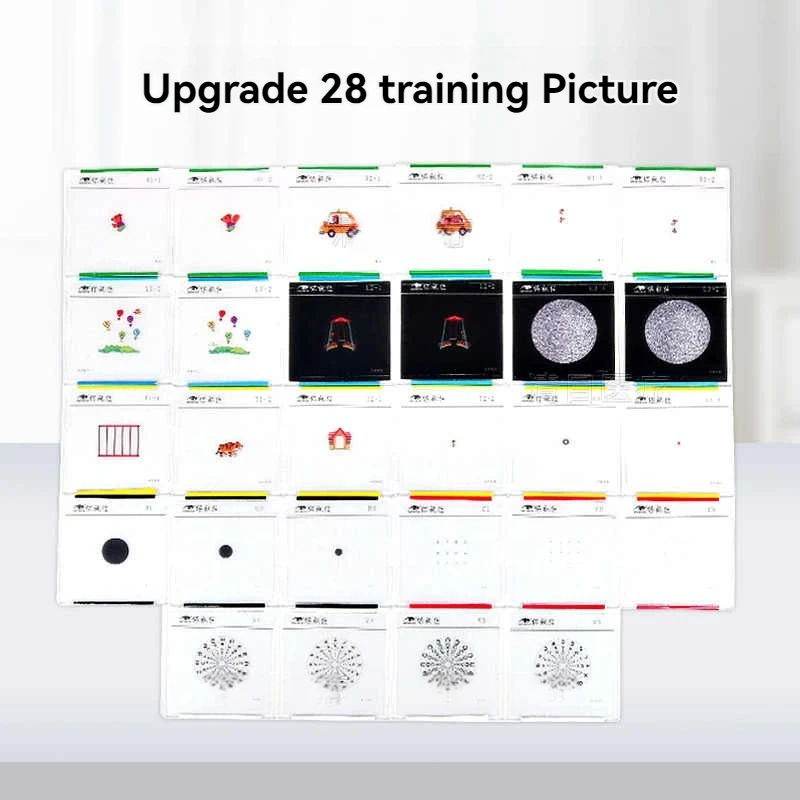 Dispositivo di addestramento con funzione visiva di livello 3 per ambliopia integrato con macchina omovisual per bambini con visione stereoscopica - immagine 3