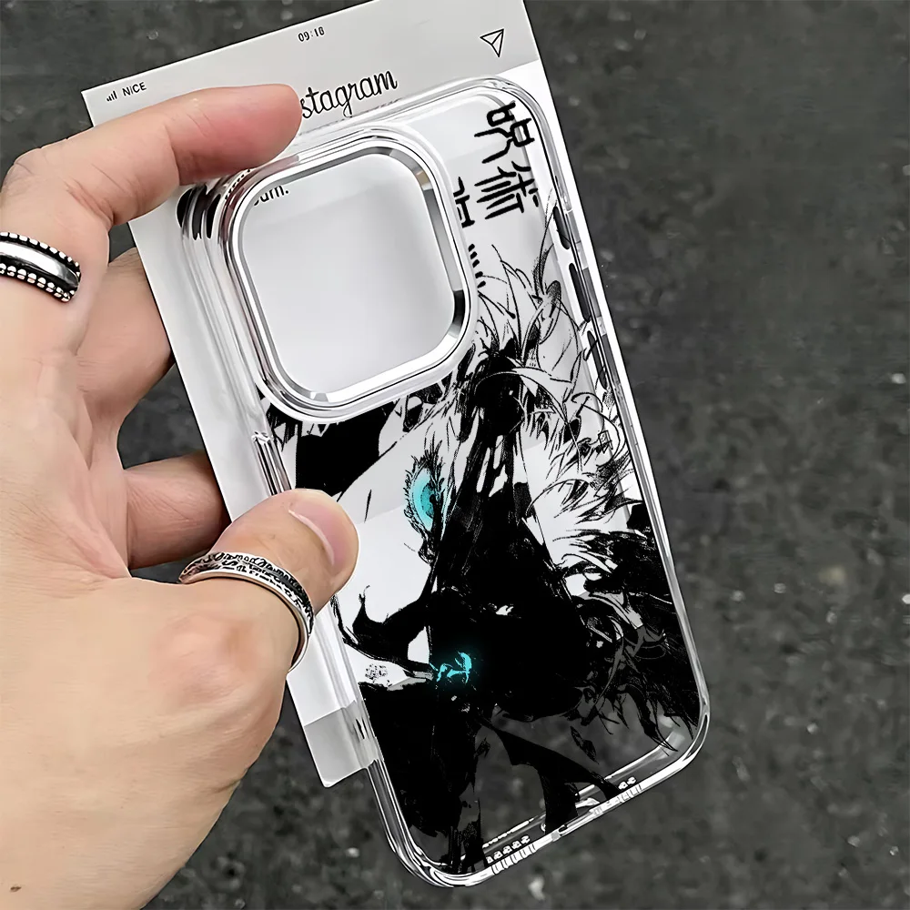 Jujutsu Kaisen Gojo Satoru Clear Soft Phone Case Cover