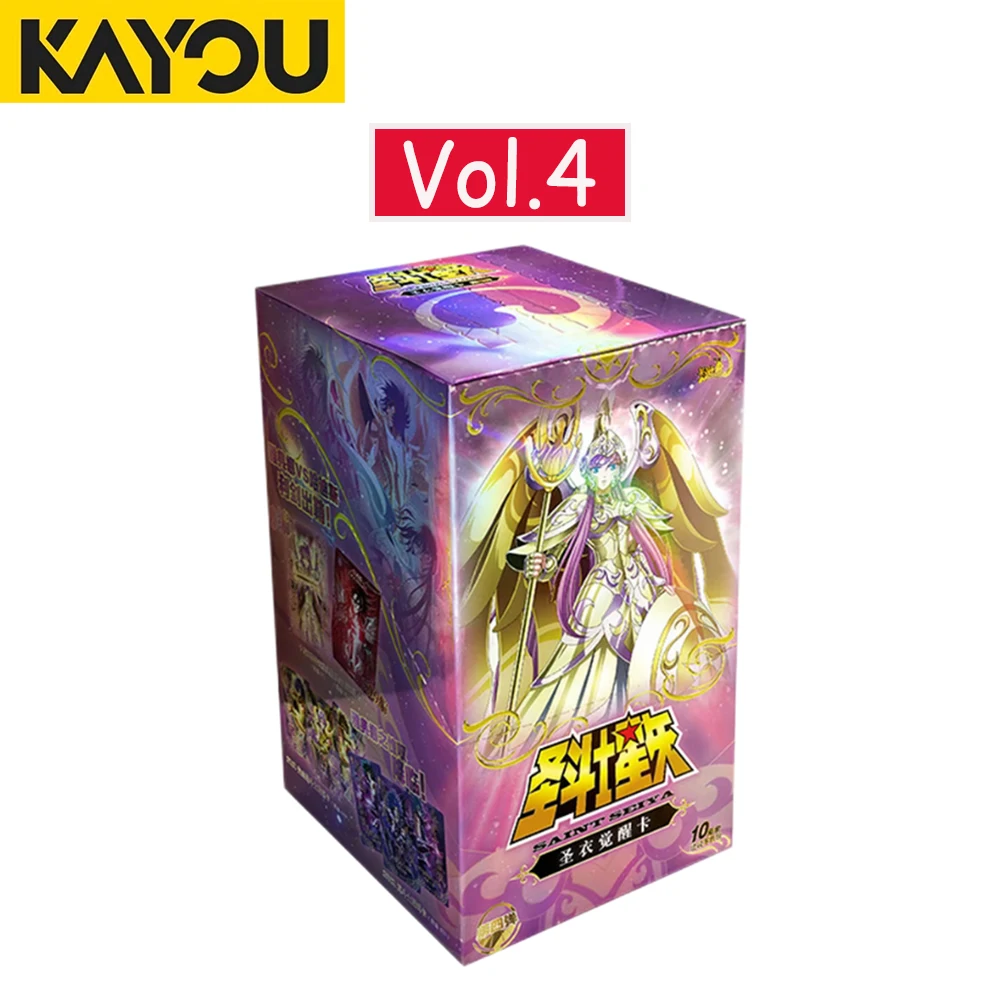 聖闘士星矢 4点セット 超激レアカード KAYOU 海外公式品 Kayou オリジナル聖闘士星矢カードボックス 4TW1TW2TW3TW4 全