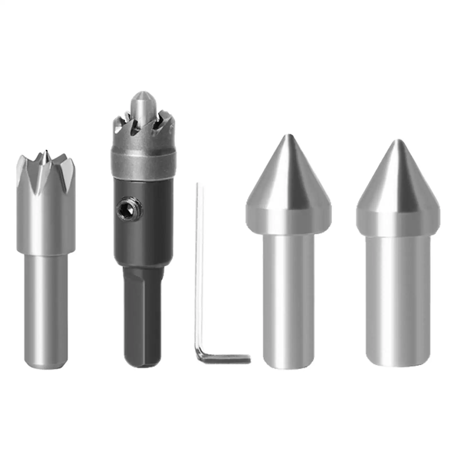 Steel Thimble Drill Bit Rotary Center High Bearing Woodworking Tools
