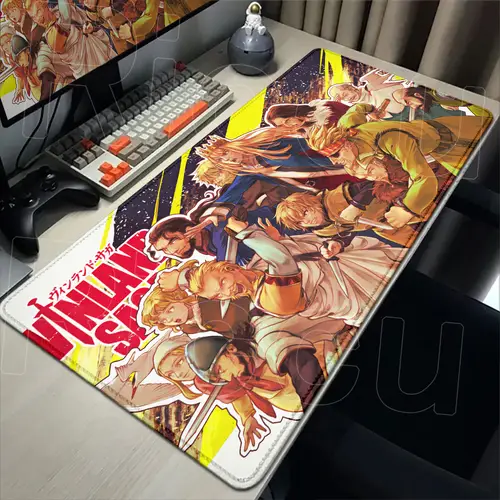 XXL Large Mousepad Vinland Saga 90x40CM Mouse Pad E-sports Gaming Keyboard Protector PC Accessories HD Computer carpet Desk Mat - Image 3