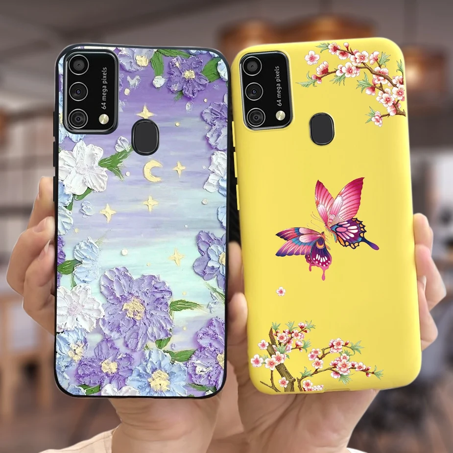 Cute Cartoon Painted Soft TPU Phone Case with Bumper Back Cover