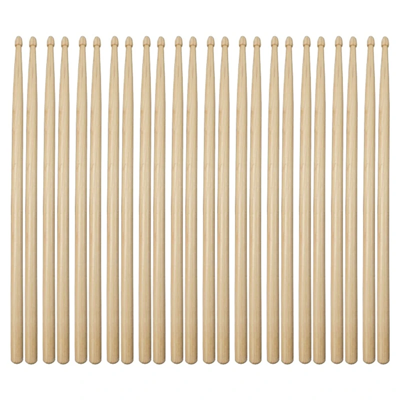 

12 Pairs 5A Drum Sticks,Wood Tip Drum Sticks For Adults Kids And Beginners For Musical Instrument Percussion Parts