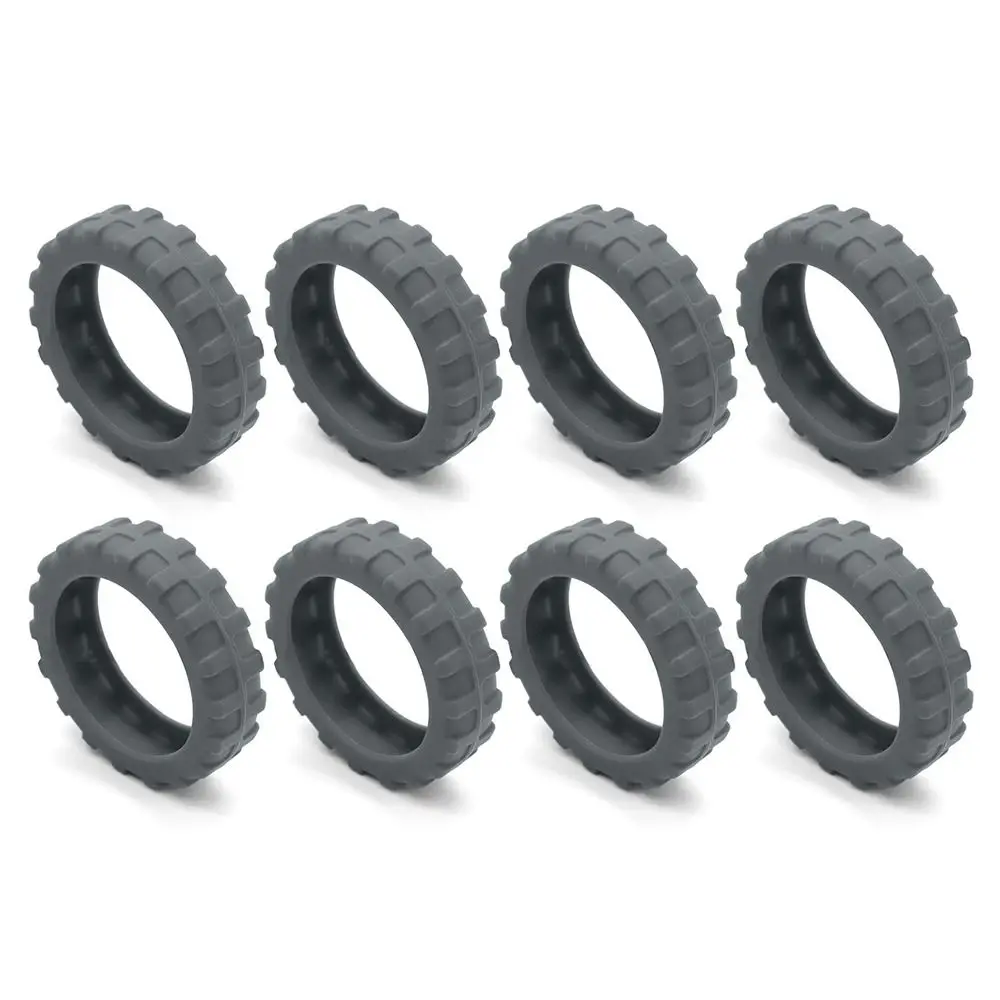 8-Piece Luggage Wheel Protection Set with Silent-Glide Casters