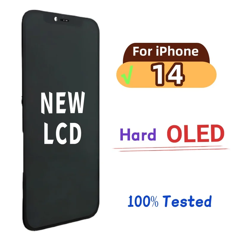 Tela oled macia para iphone 14 pro max/14 plus incell lcd