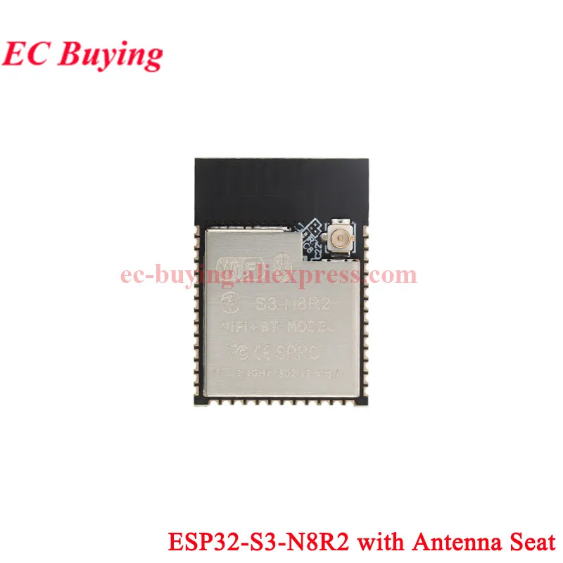 ตัวเลือกสินค้า บอร์ดพัฒนา ESP32-S3 โมดูล Wi-Fi 2.4G และ Bluetooth เสริม Type-C