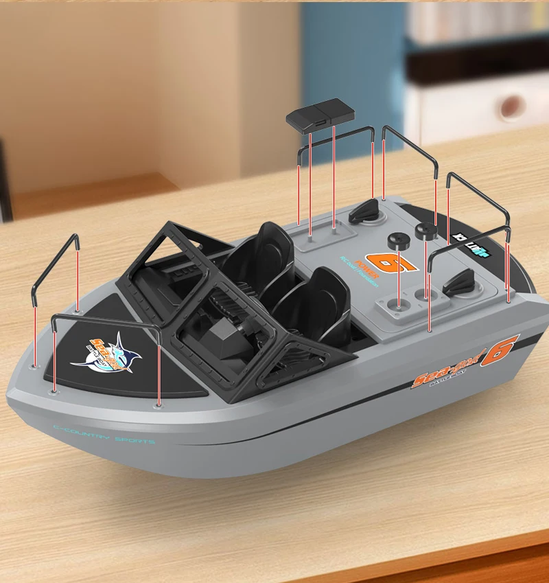 1/12 Rc Boat TX693 2.4G Powerful Brushless Motor Long Range Wireless Electric Remote Control Fast boat Model Toys Boys remote control boat