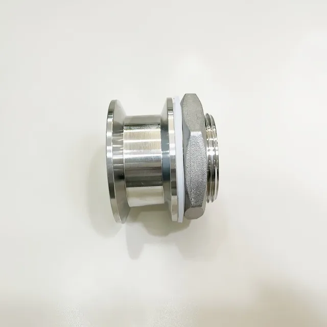 3/4" BSPT Male xFerrule O/D 64mm Tri Clamp 2" 304 Stainles 1PC 3/4" 1PC 3/4" BSPT Female x 2" Tri Clamp Ferrule OD 64mm Pipe F