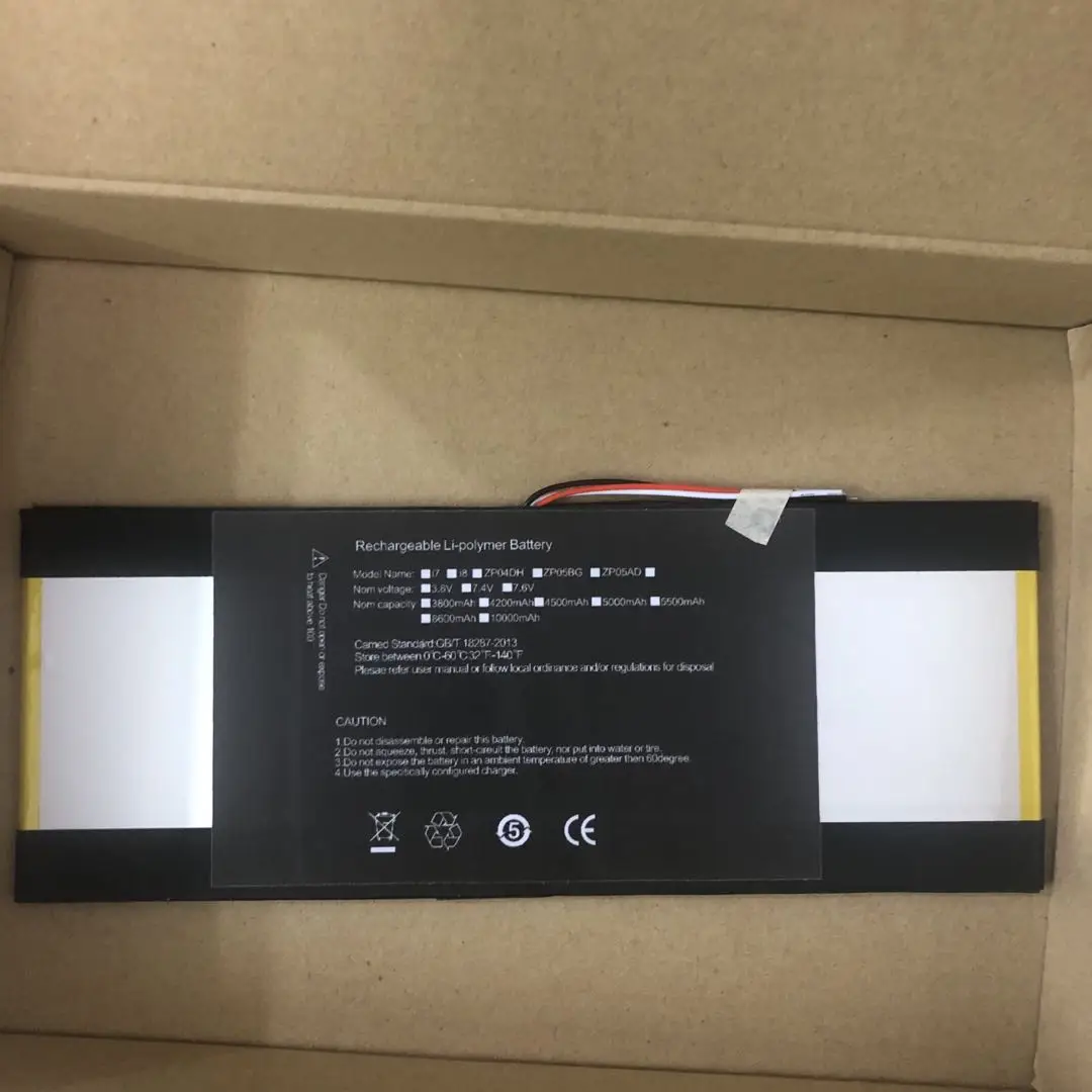 Batteria Per Chuwi Hi9 Air 10.1 Pollici Tablet Pc Cwi546 Nuovo Li-Polimero Ricaricabile Accumulatore Di Ricambio 3.7V 9000 Mah