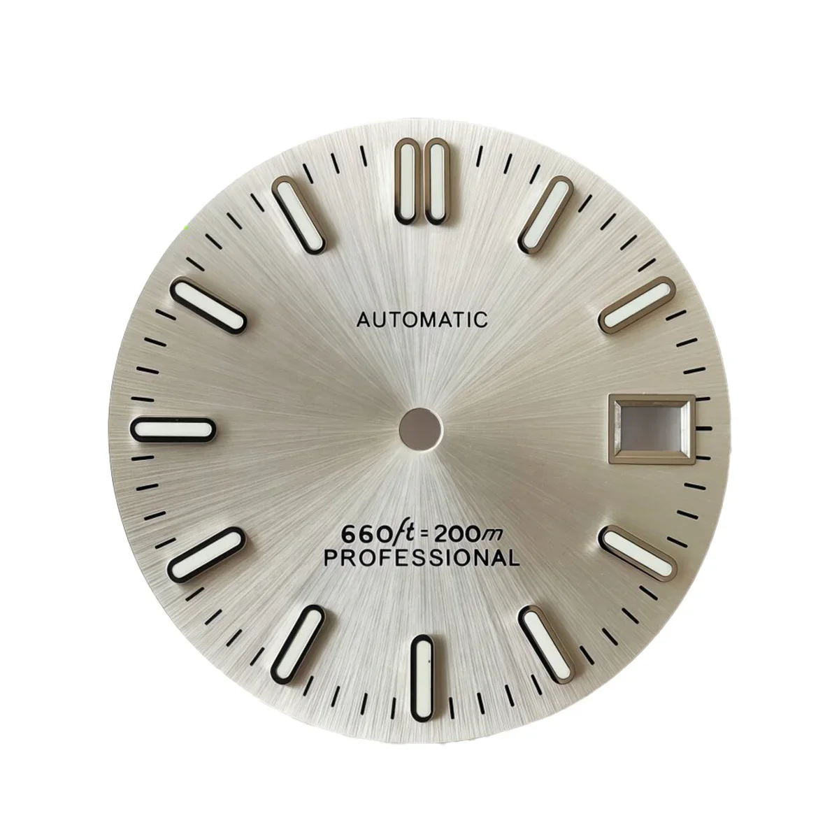 Enhanced Green Luminous 28.5mm Watch Dial