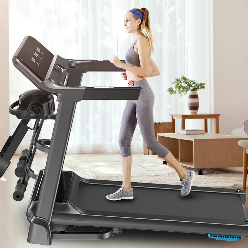 

The newest fitness walking machine 110 ac walk pad 2.5hp treadmill indoor running machine home use exercise treadmill