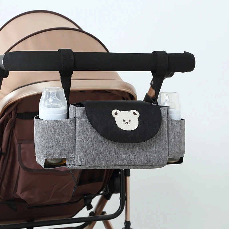 

New Style Mommy Bag Baby Stroller Bags Organizer Diaper Bag Large Capacity Mommy Travel Bag Stroller Bottle Holder
