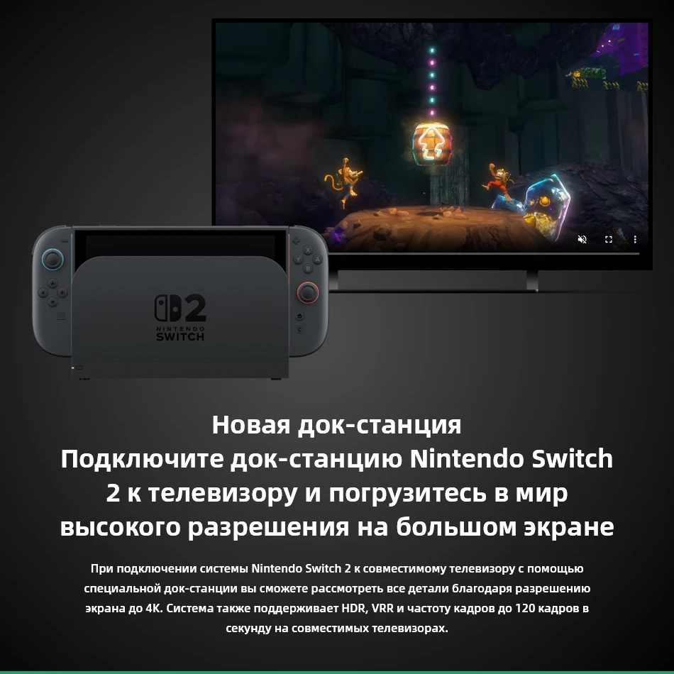 Оригинальная глобальная версия Nintendo Switch 2 NS2, игровая