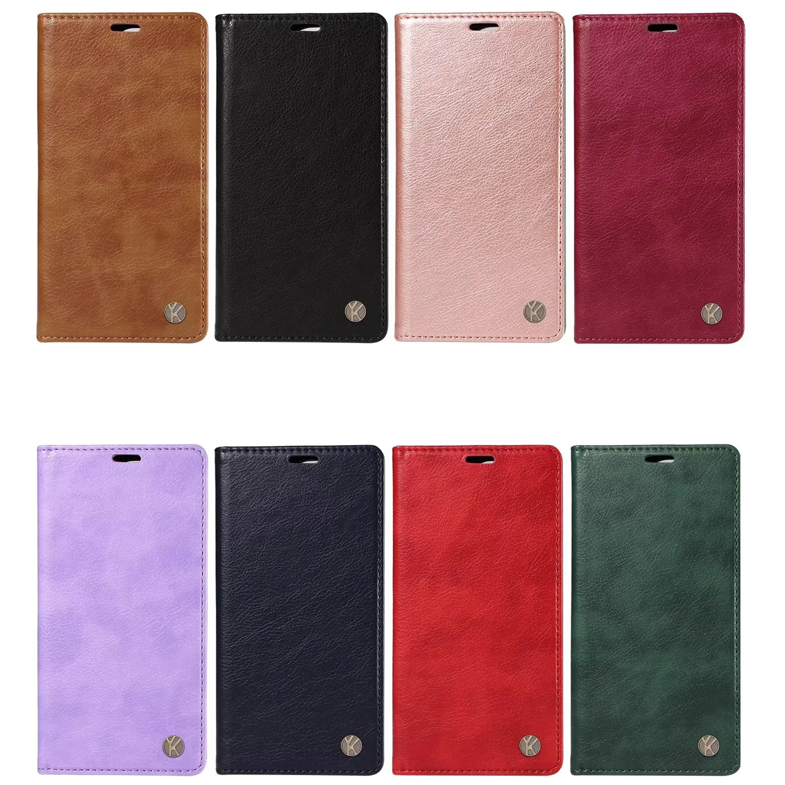 Leather Wallet Phone Case - Universal Fit