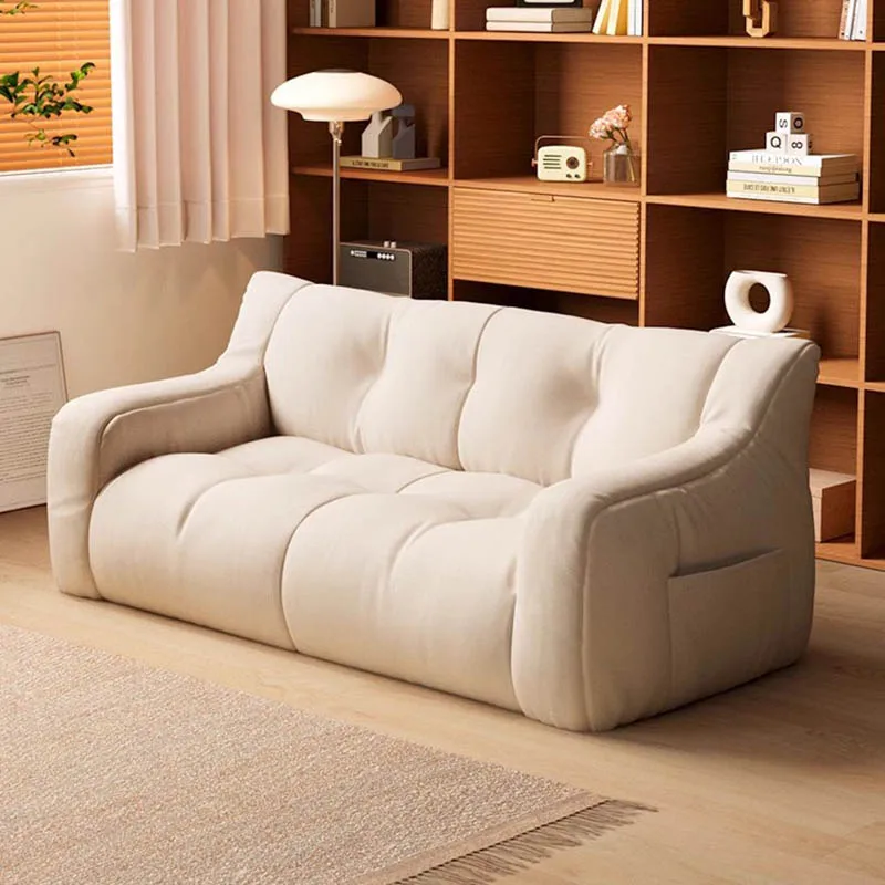 

Simple Clouds Bean Bag Sofas Nordic Minimalista Comfy Waterproof Designer Couch Reading Double Sofa Para Sala Home Furniture
