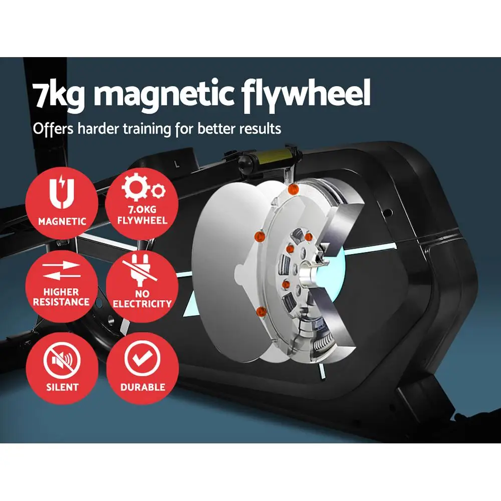 Home Gym Exercise Bike Elliptical Cross Trainer Magnetic Fitness Machine