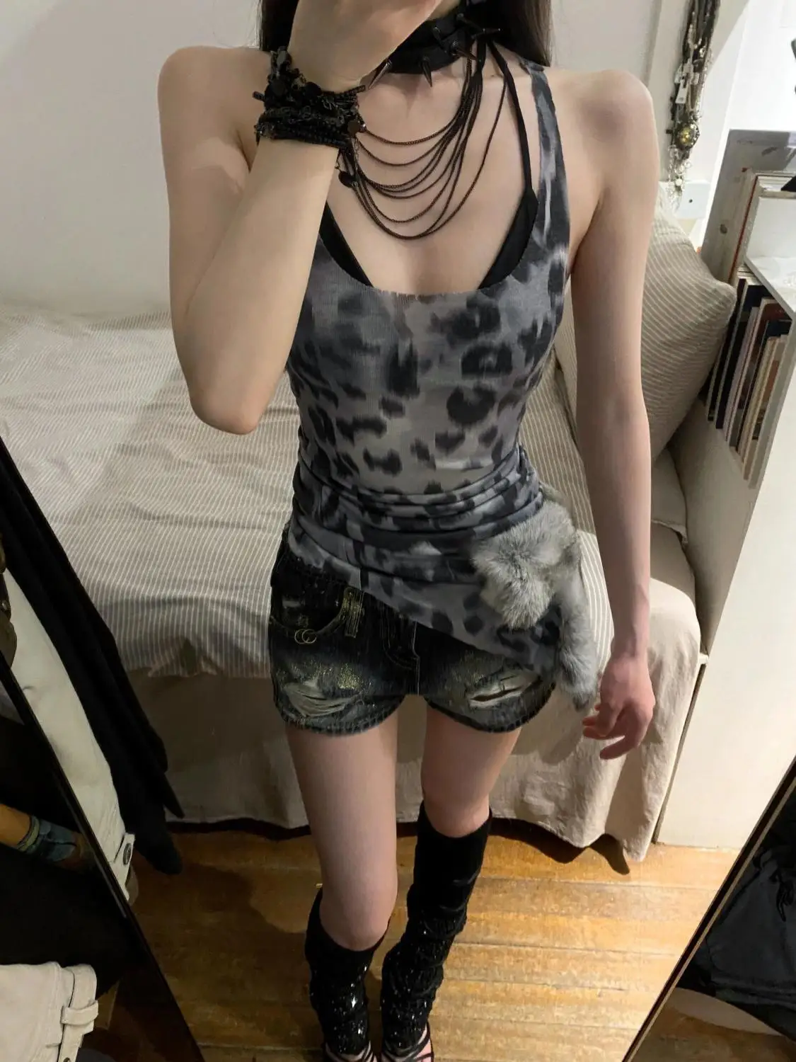 SHIXINGKE Shorts detail